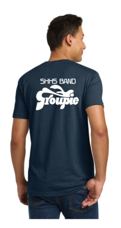 Next Level Apparel Adult CVC Tee - Navy / SHHS Band Groupie