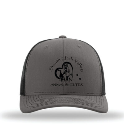 Richardson Trucker Cap - Charcoal/Black